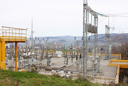 Электросети и подстанции производственной базы облуживания Краснополянского участка